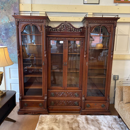 3 Piece Library Hutch