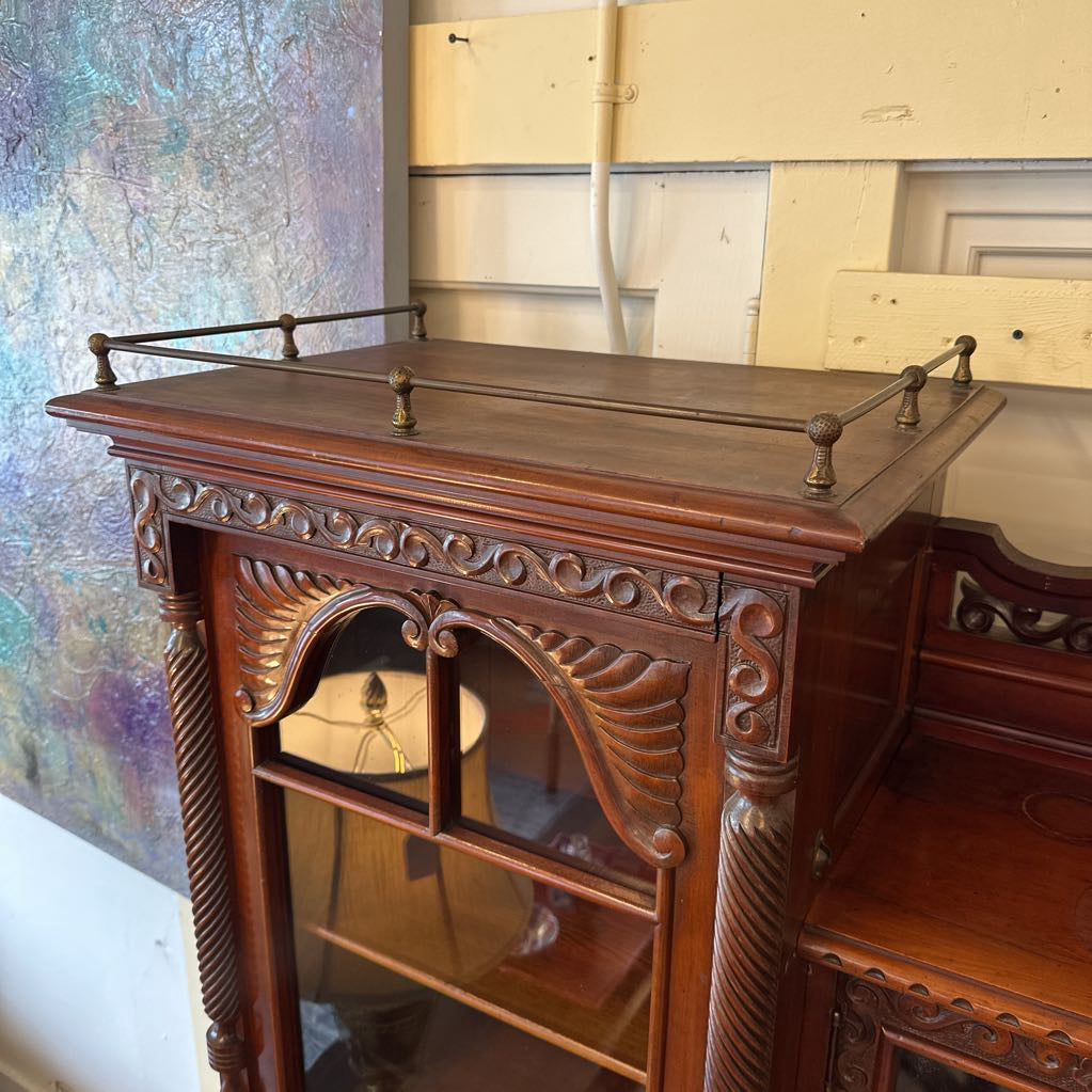 3 Piece Library Hutch