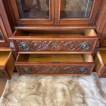 3 Piece Library Hutch