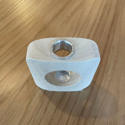 Wooden Loop Modern Candleholder SET OF 2