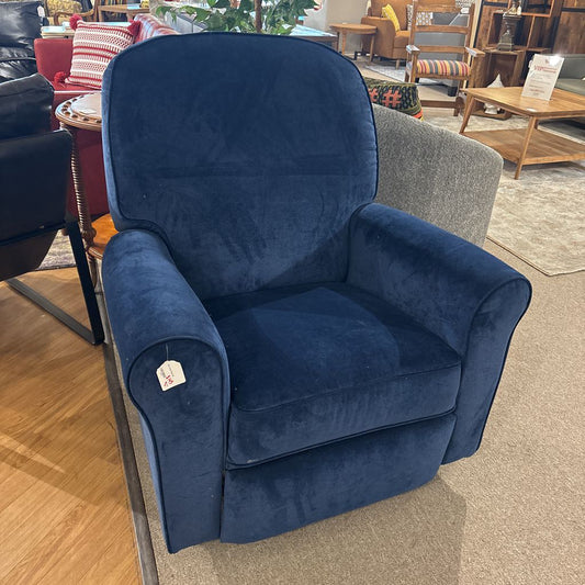 Blue Velvet Rocker C ACCENT BENCHES