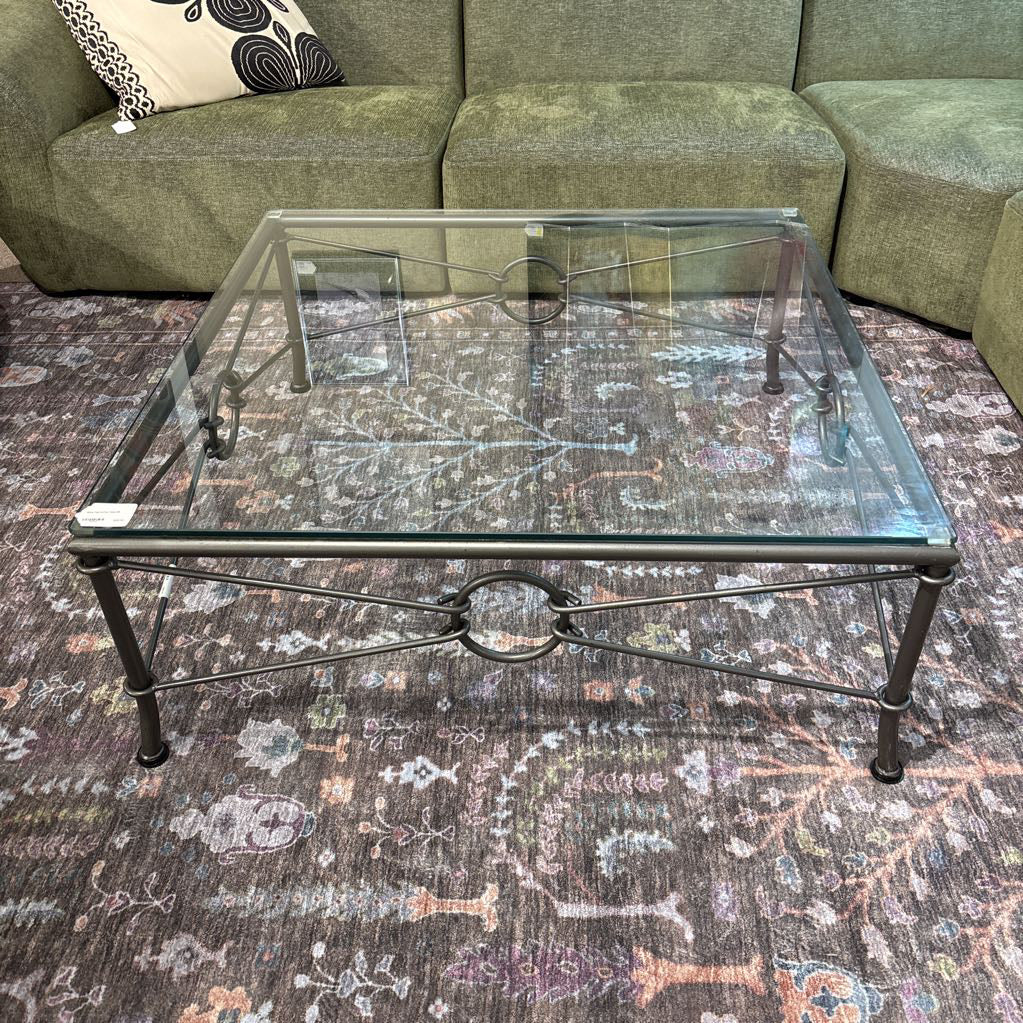 Glass Top Coffee Table