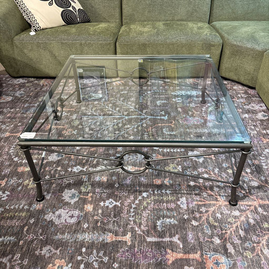 Glass Top Coffee Table C COFFEE TABLES