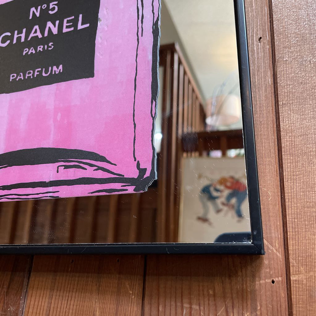 Mirrored Chanel No 5 Display