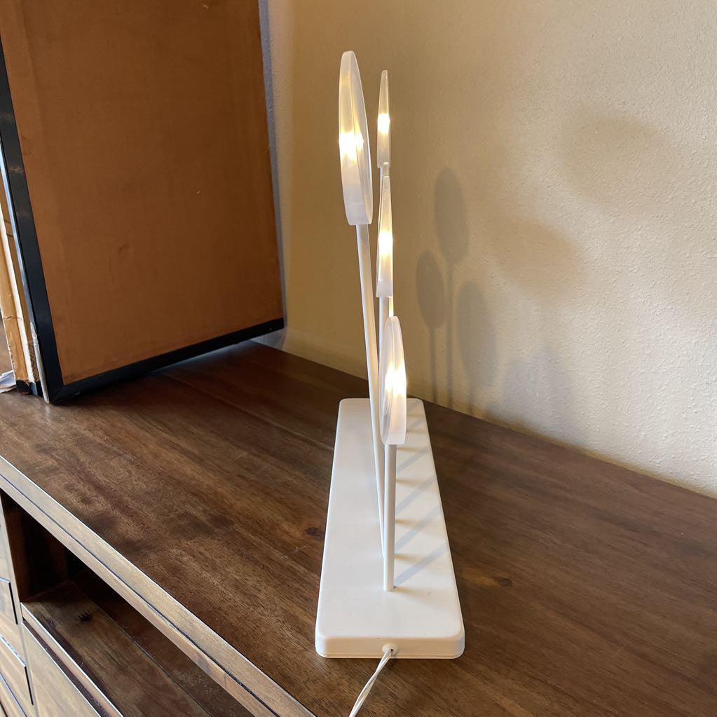 White Metal "Lollipop" Light Display