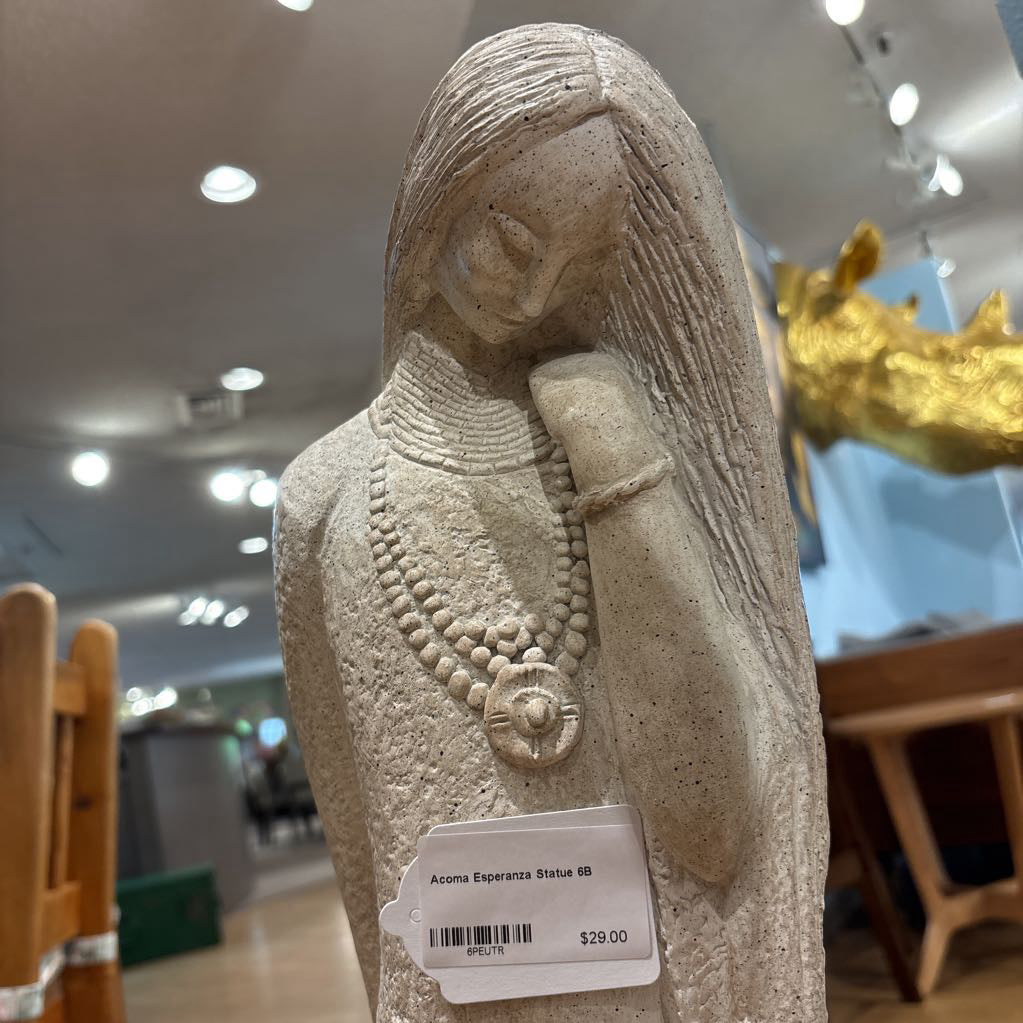 Acoma Esperanza Statue