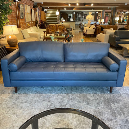 Malmo Steel Leather Sofa