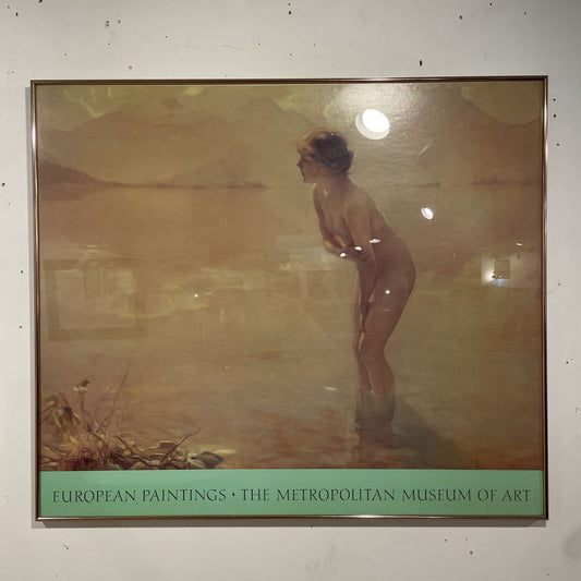 The Met Exhibit Poster Framed ART
