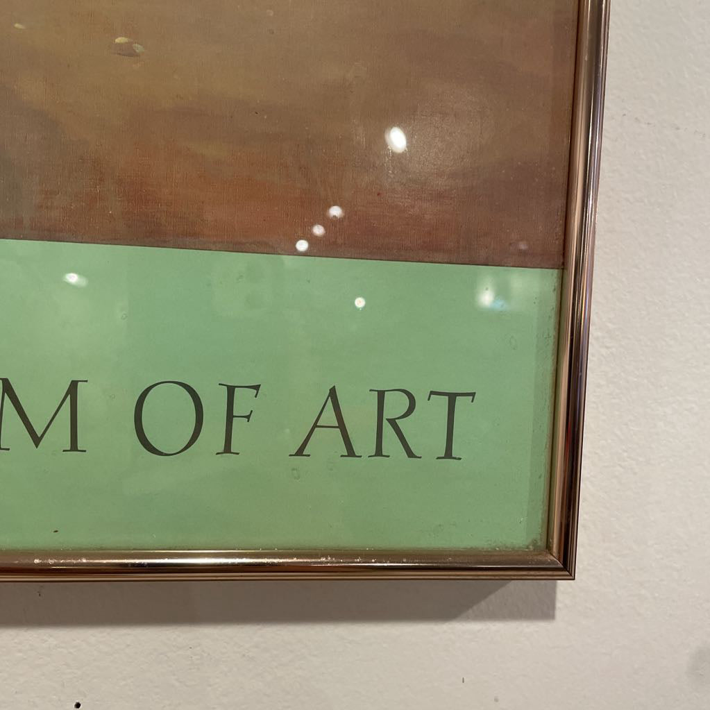 The Met Exhibit Poster Framed