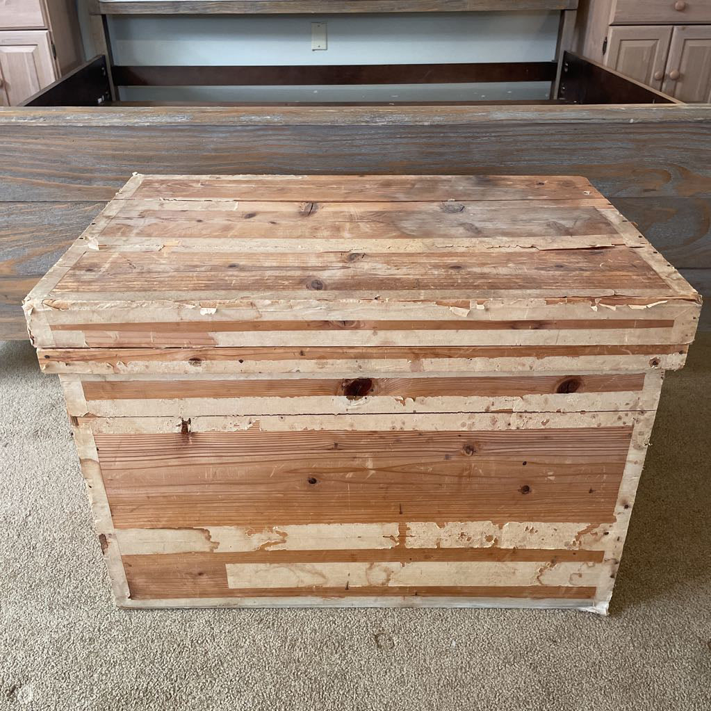 Vintage Wood Tea Box
