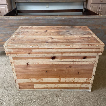 Vintage Wood Tea Box
