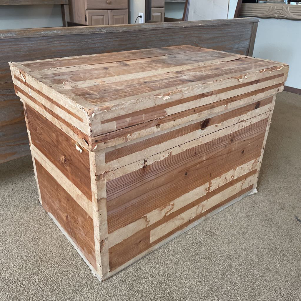 Vintage Wood Tea Box