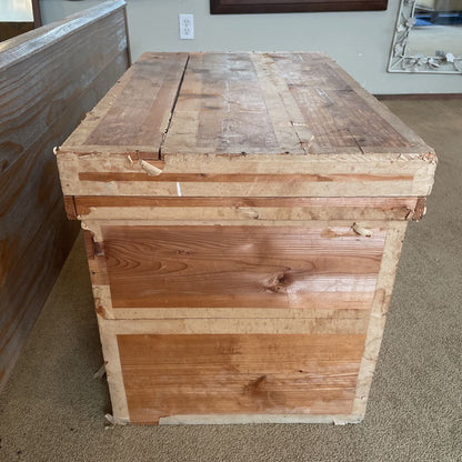 Vintage Wood Tea Box