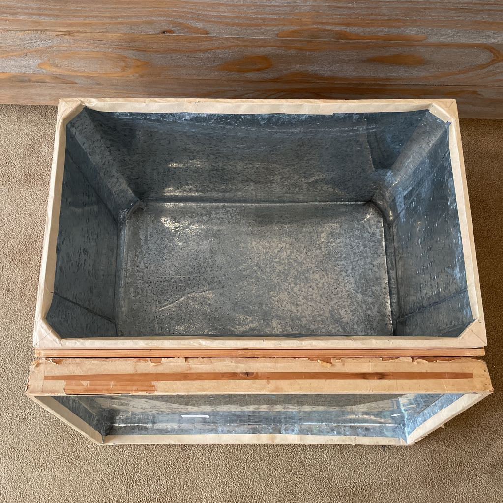 Vintage Wood Tea Box