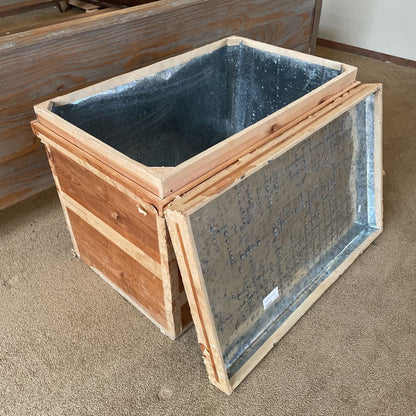 Vintage Wood Tea Box
