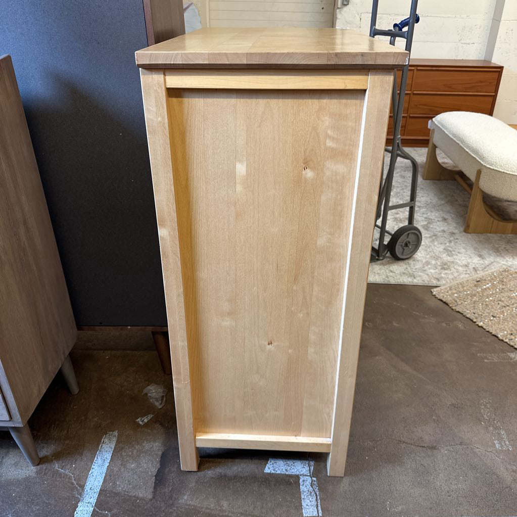 Blonde 5 Drawer Highboy