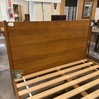 MC Blonde Queen West Elm Bedframe