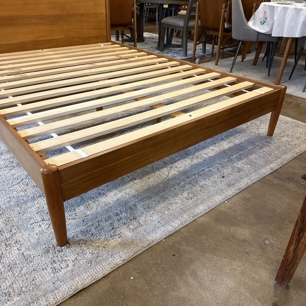 MC Blonde Queen West Elm Bedframe