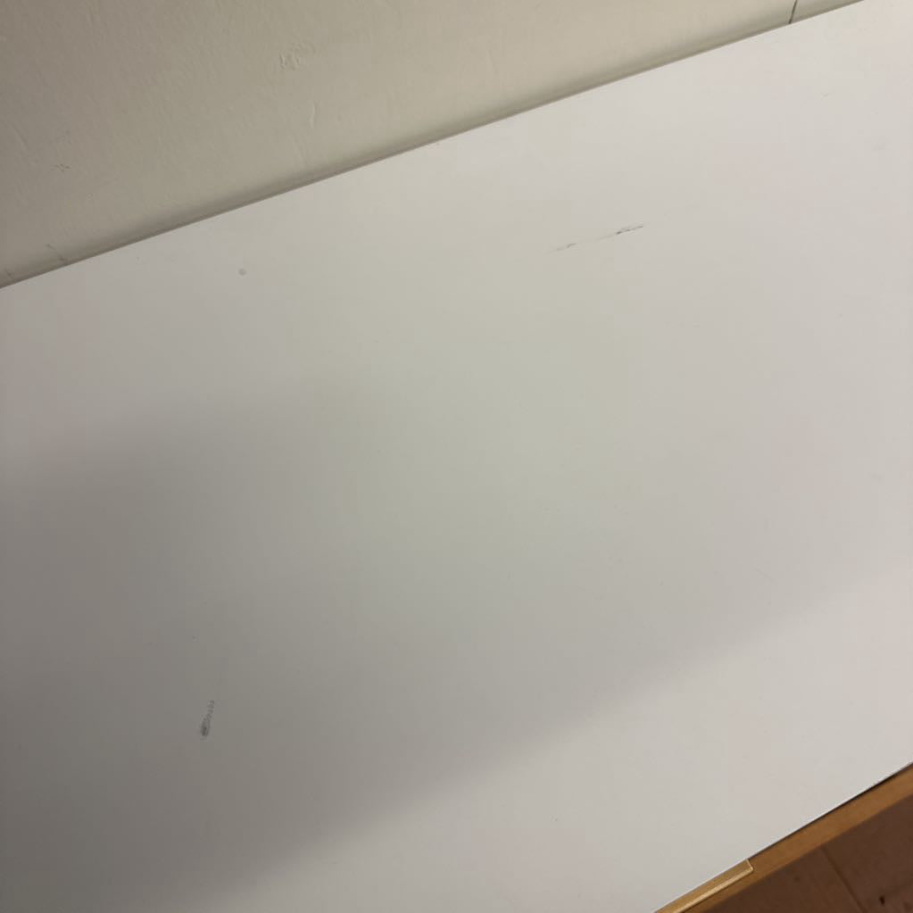 AS IS White Pattern Front Dresser