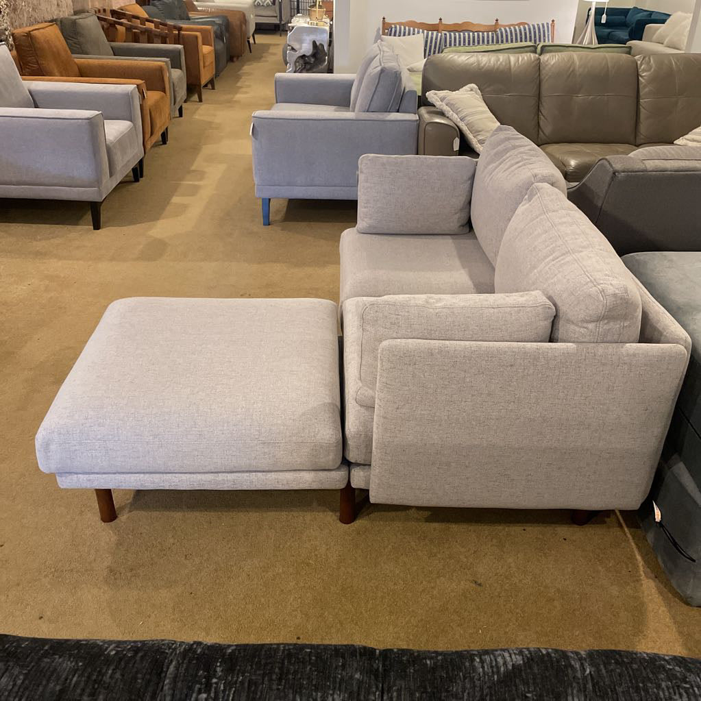 Burrow Silver Field 2 Seat Reversible Sectional