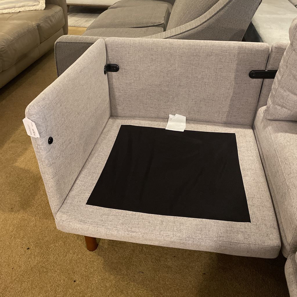 Burrow Silver Field 2 Seat Reversible Sectional
