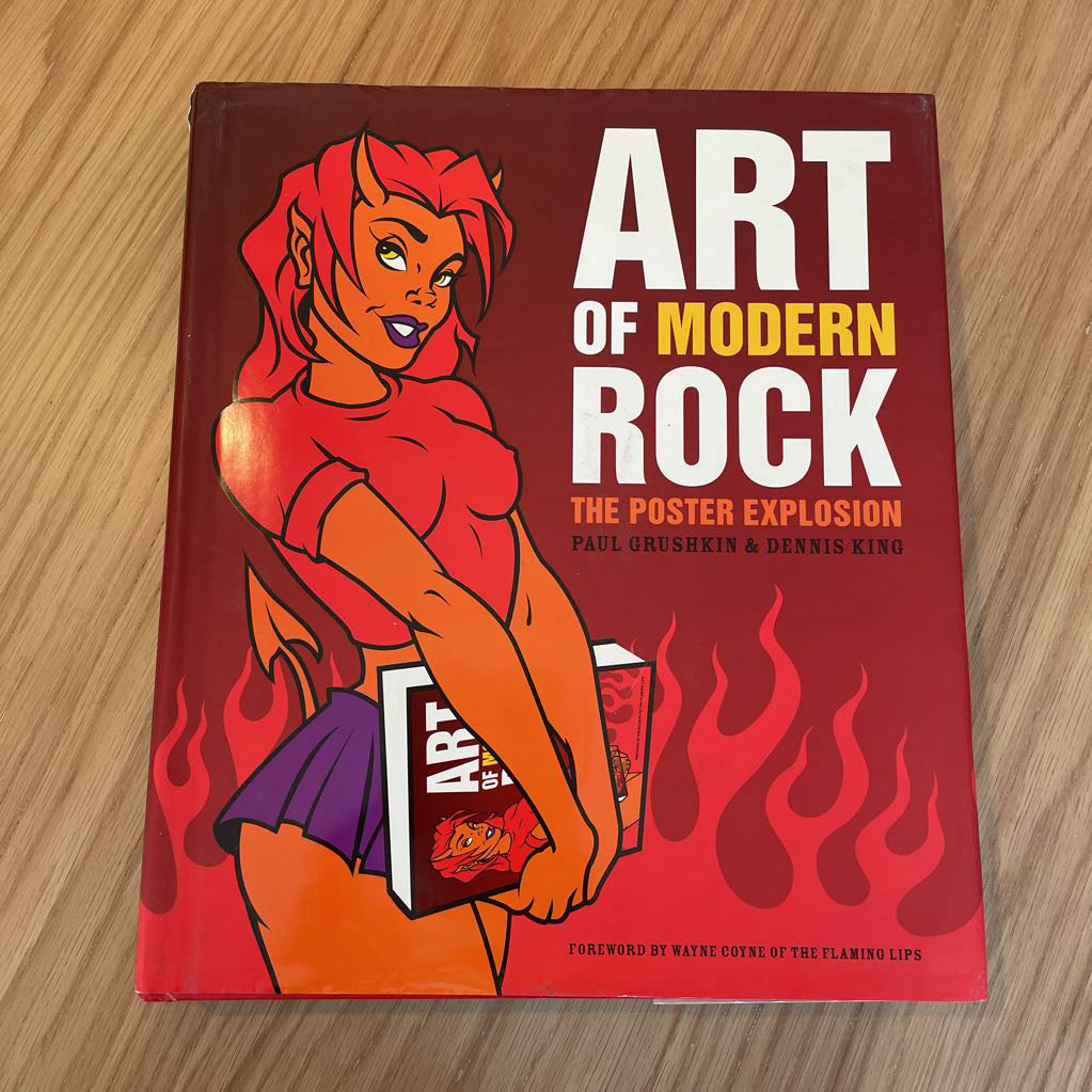 Art of Modern Rock Posters Book