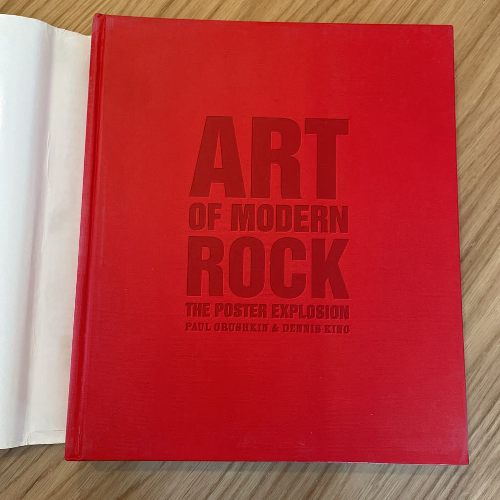 Art of Modern Rock Posters Book