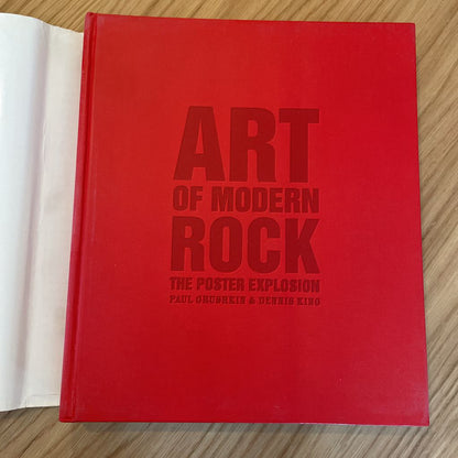 Art of Modern Rock Posters Book