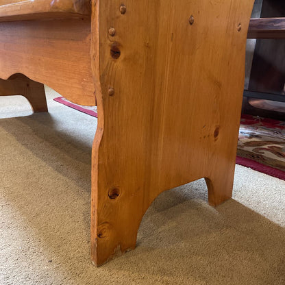 Pine Sweethearts Bench