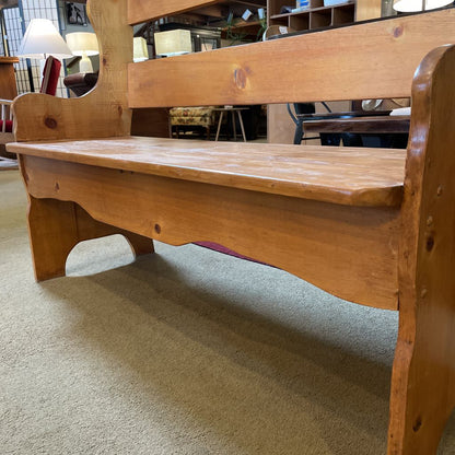 Pine Sweethearts Bench