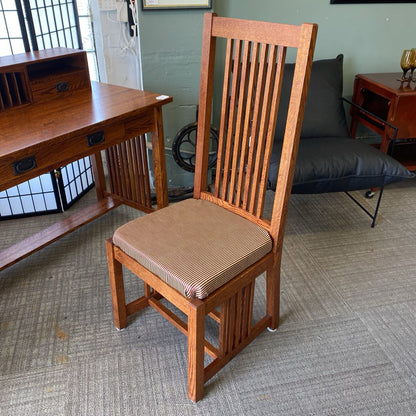 MICHAELS FURNITURE Mission Style High Back Side Chair