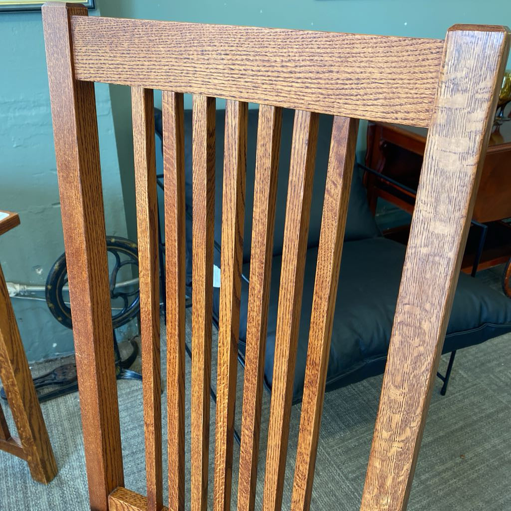 MICHAELS FURNITURE Mission Style High Back Side Chair