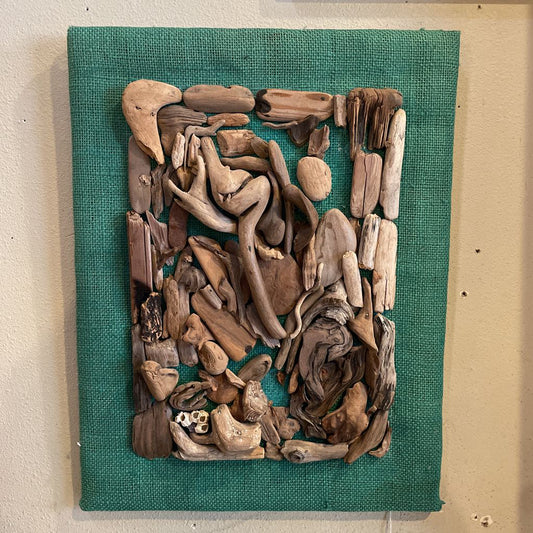 Driftwood Collage Wall Art ART