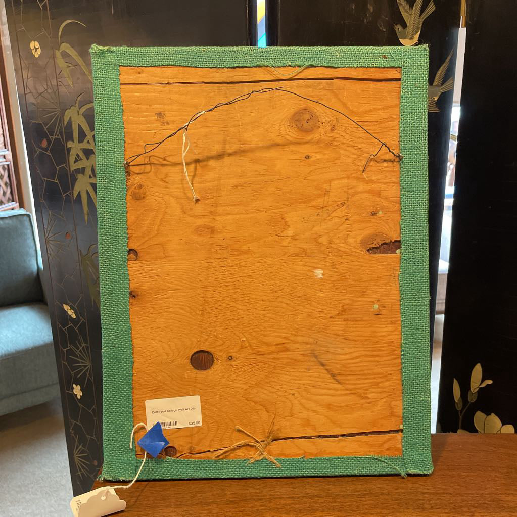 Driftwood Collage Wall Art