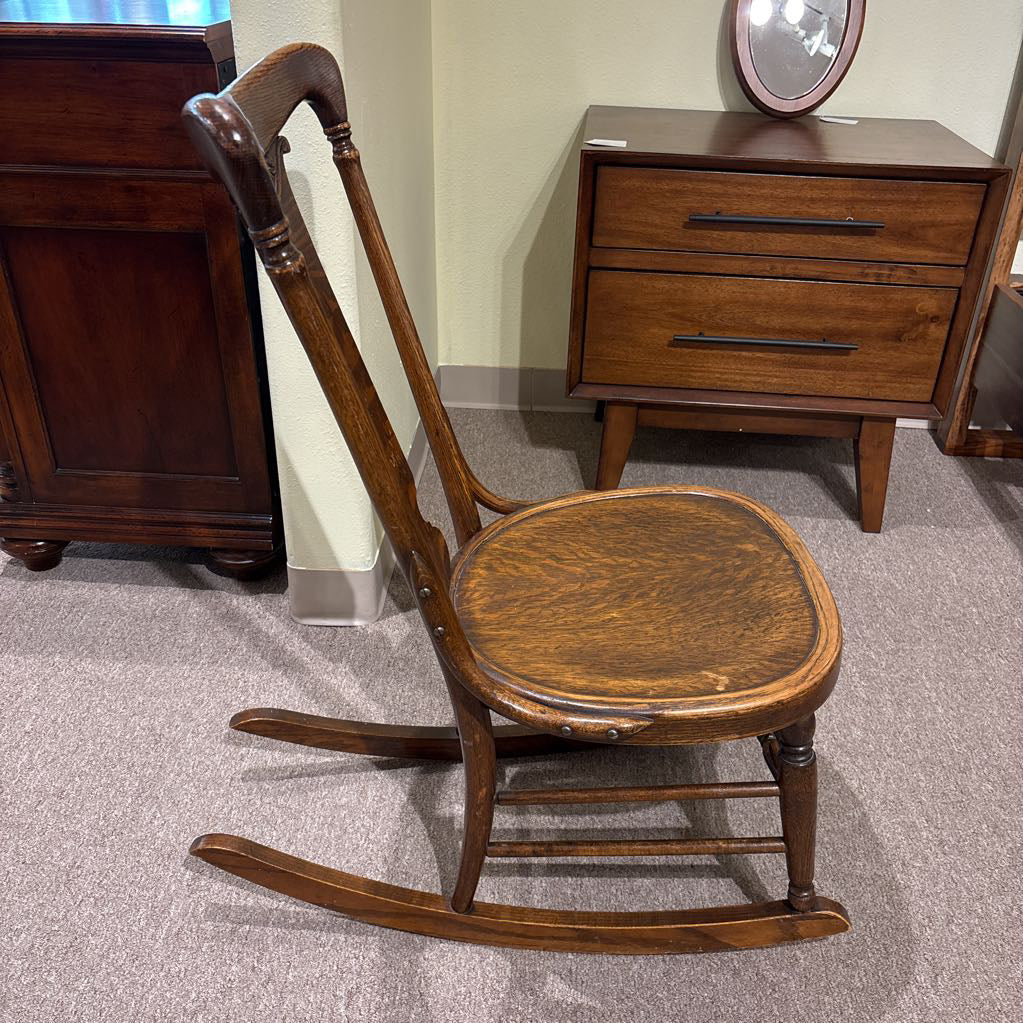 Antique Solid Wood Rocker