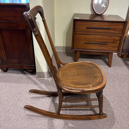 Antique Solid Wood Rocker
