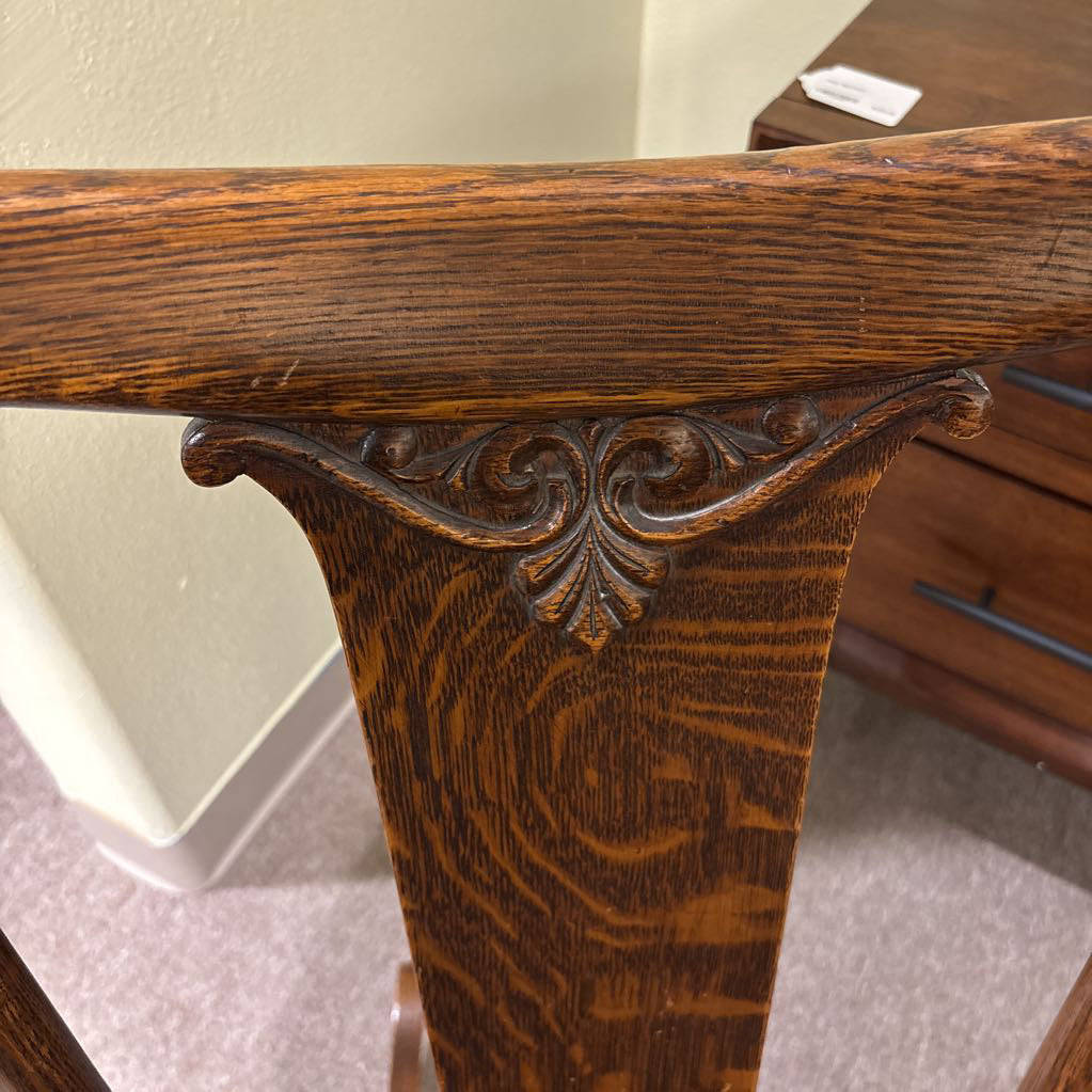 Antique Solid Wood Rocker