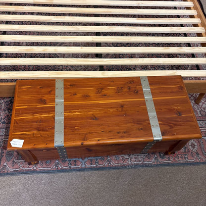 Vintage Farmhouse Chest w/Wheels