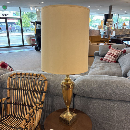 Stylized Brass Table Lamp LAMPS