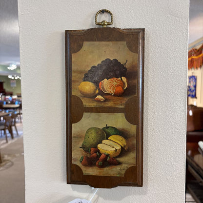 Fruit Still Life Plaques