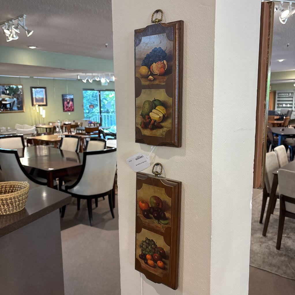 Fruit Still Life Plaques ART