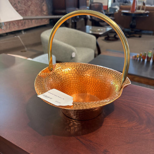 Hammered Copper Basket SMALLS
