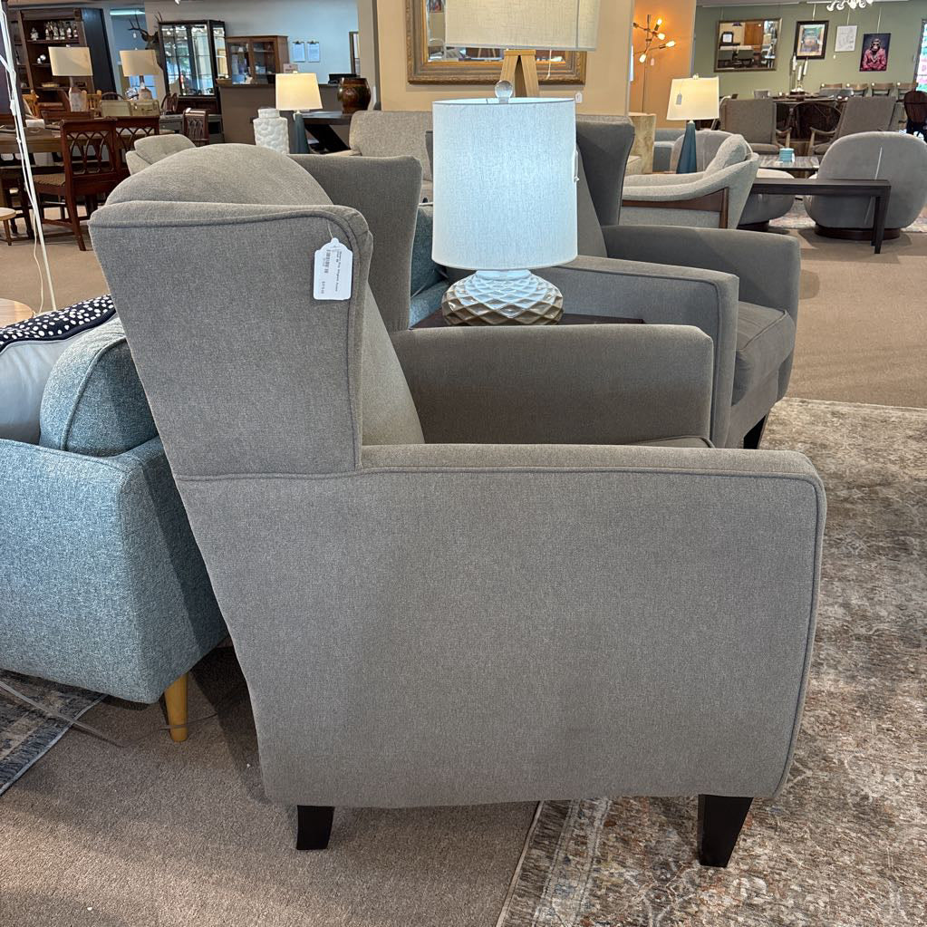 Modern Grey Wingbeck Accent Chair