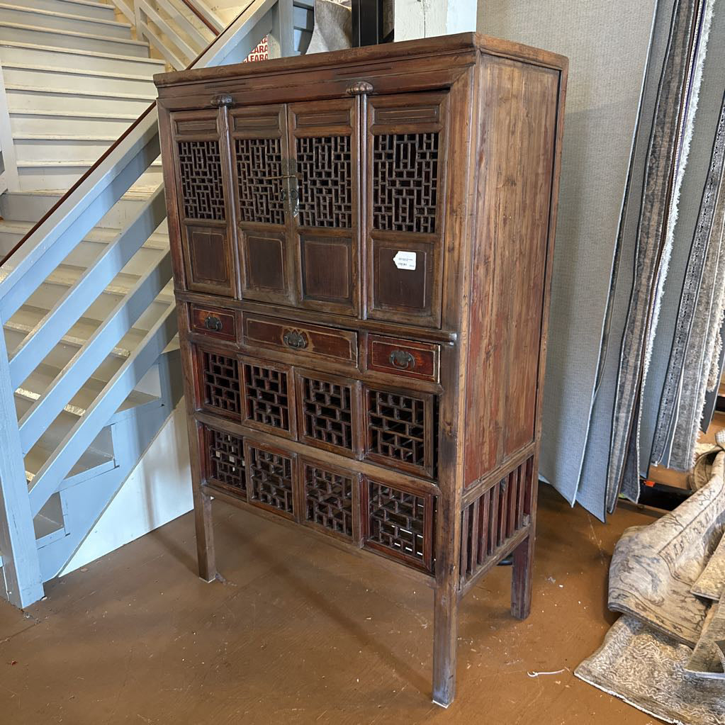 Antique Chinese Pantry (Many Doors + Sliders) C CABINETS