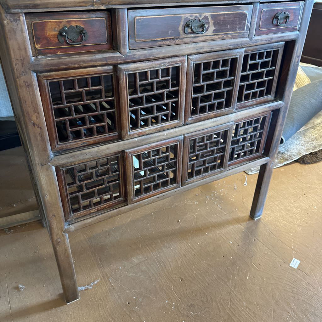 Antique Chinese Pantry (Many Doors + Sliders) C CABINETS