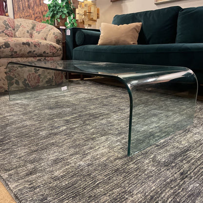 Curved Glass Coffee Table