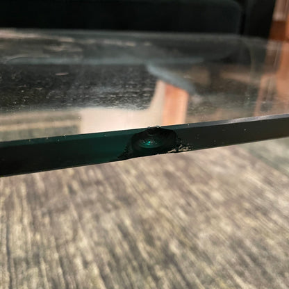 Curved Glass Coffee Table