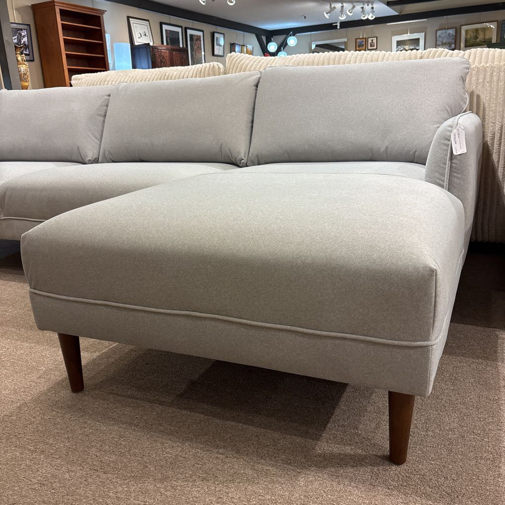Egersund Dove Grey RAF Chaise Sectional U SECTIONALS RAF