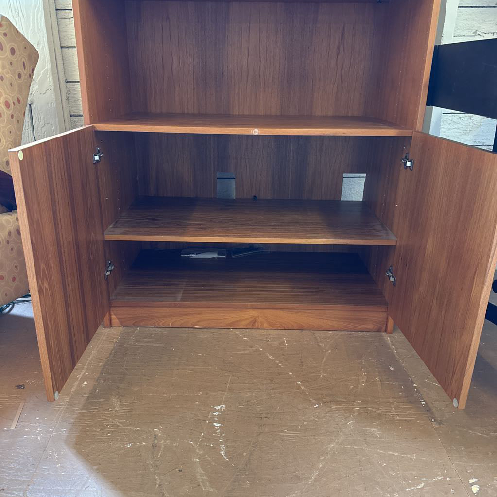 Large Bookshelf W/ Cabinet