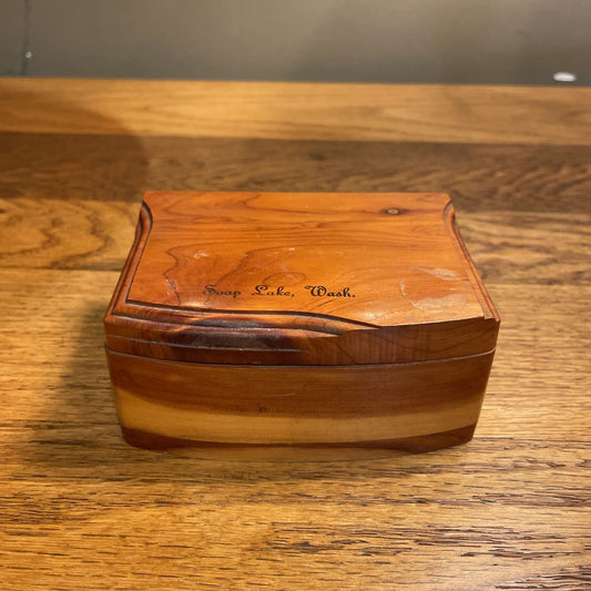 Soap Lake Washington Wood Box SMALLS